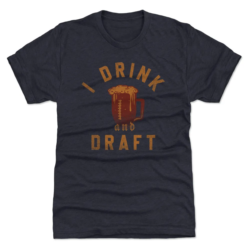 Fantasy Football I Drink And Draft WHT sold by 500 Level product image thumbnail 3