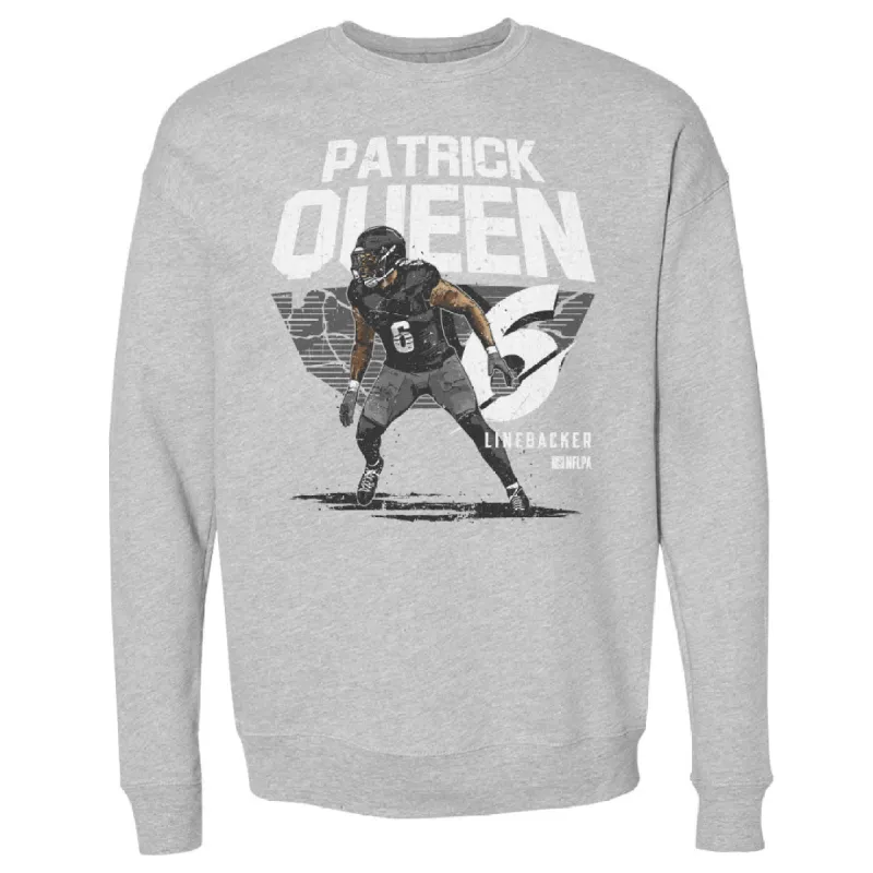 Patrick Queen Pittsburgh Player Name WHT sold by 500 Level