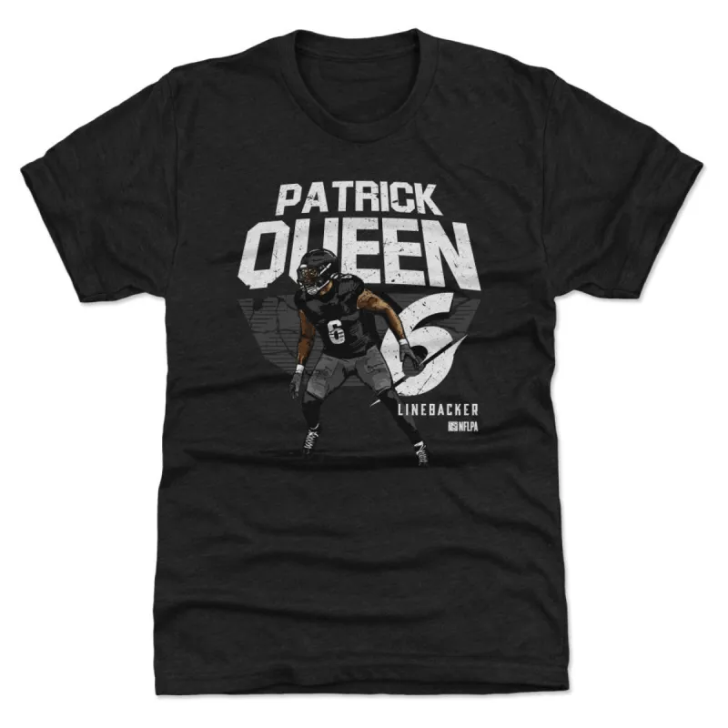 Patrick Queen Pittsburgh Player Name WHT sold by 500 Level