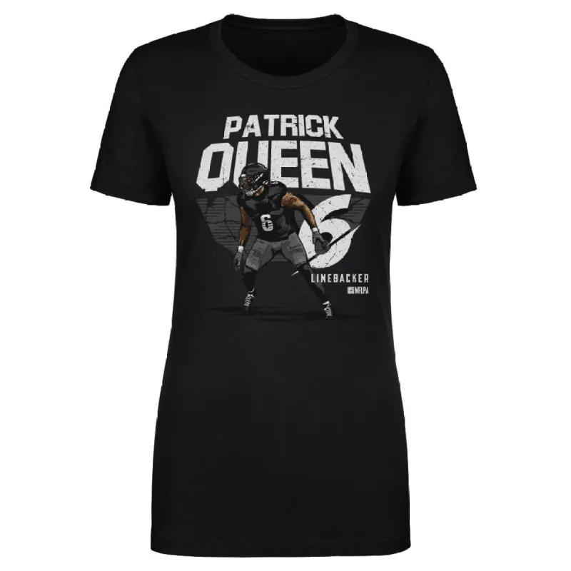 Patrick Queen Pittsburgh Player Name WHT sold by 500 Level