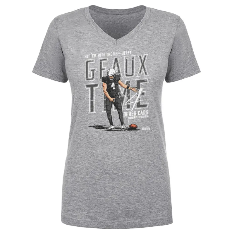 Derek Carr New Orleans Geaux Time WHT sold by 500 Level
