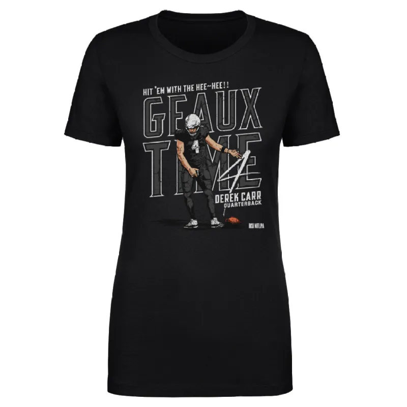 Derek Carr New Orleans Geaux Time WHT sold by 500 Level