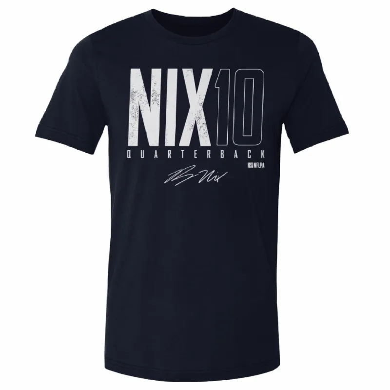 Bo Nix Denver Elite WHT sold by 500 Level