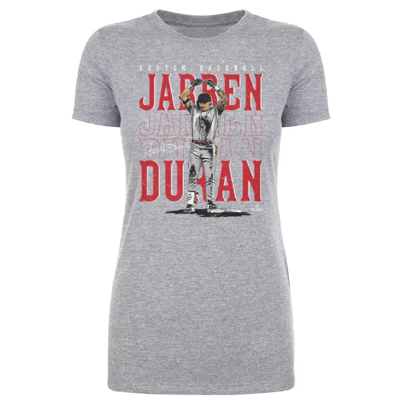 Jarren Duran Boston Repeat WHT sold by 500 Level