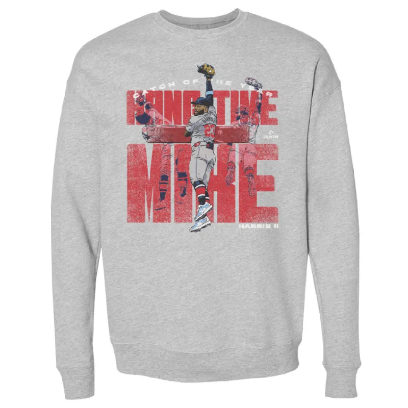 Michael Harris II Atlanta Hang Time Mike WHT sold by 500 Level