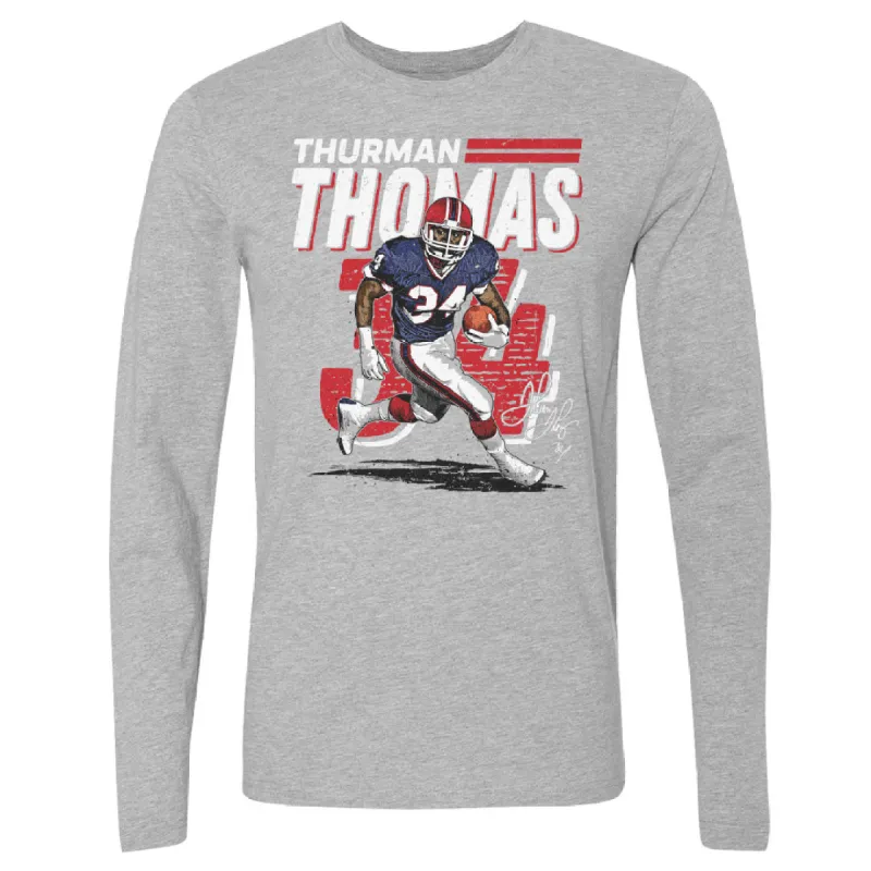 Thurman Thomas Buffalo Dash WHT sold by 500 Level