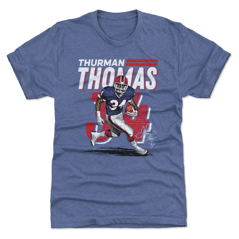 Thurman Thomas Buffalo Dash WHT sold by 500 Level product image thumbnail 2