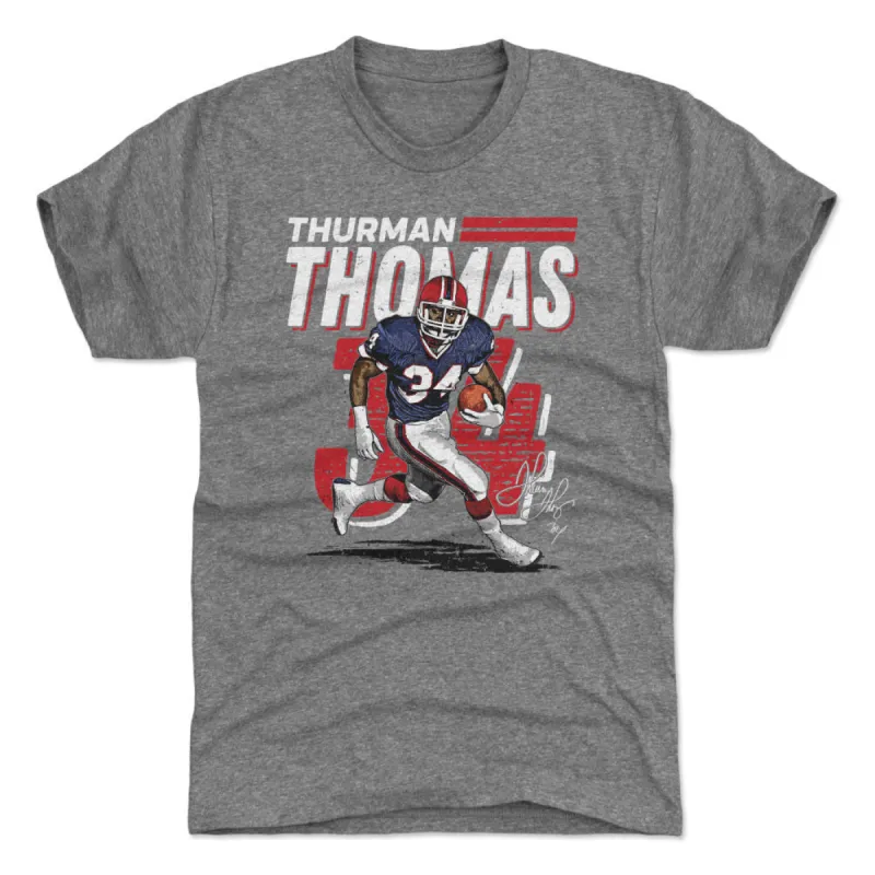 Thurman Thomas Buffalo Dash WHT sold by 500 Level
