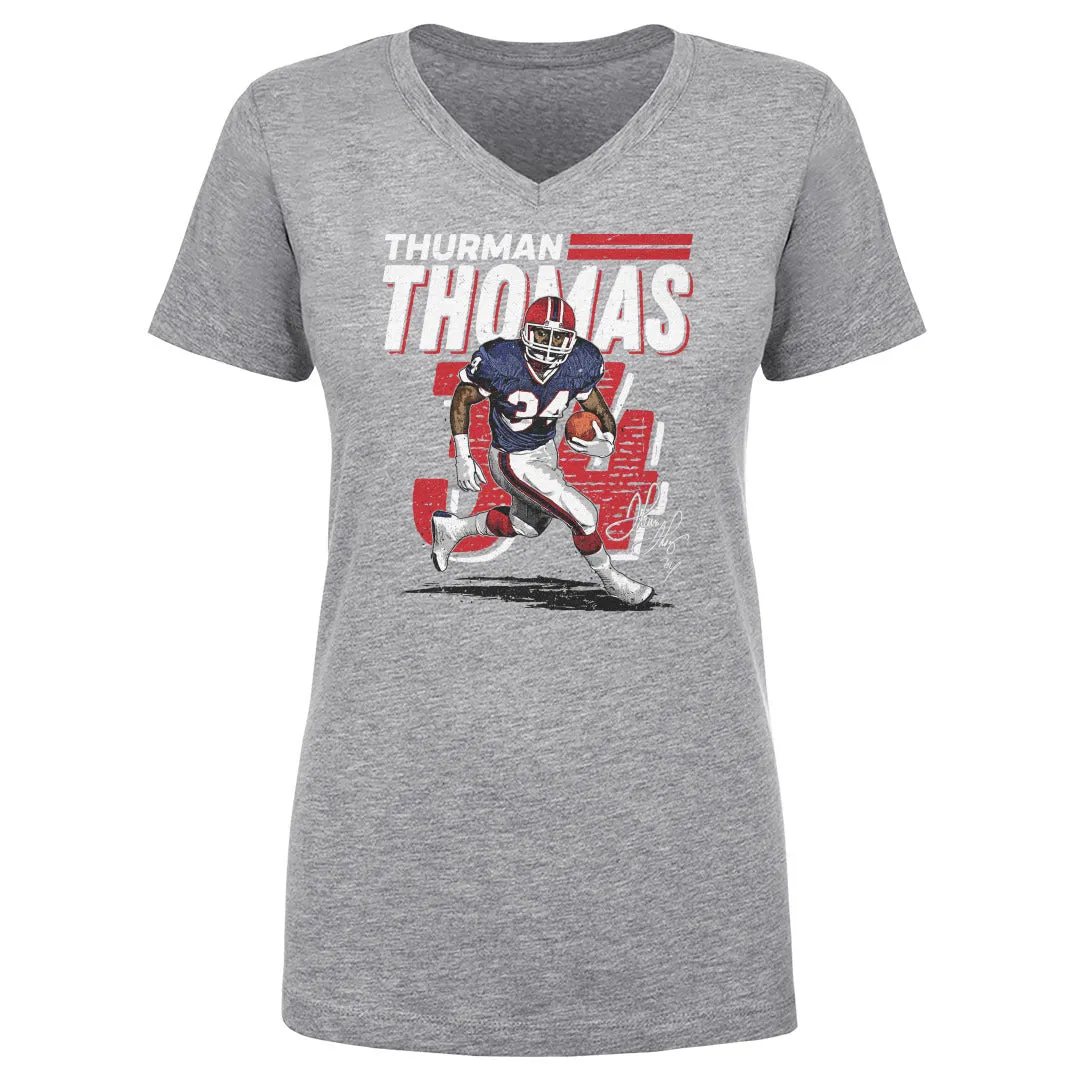 Thurman Thomas Buffalo Dash WHT sold by 500 Level