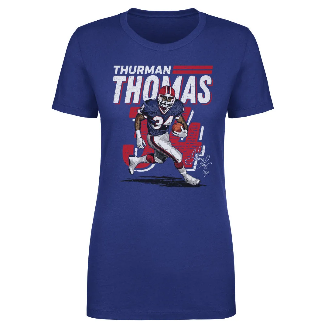 Thurman Thomas Buffalo Dash WHT sold by 500 Level