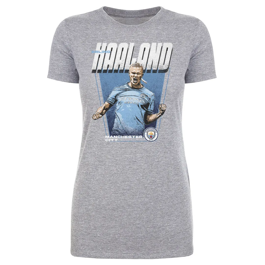 Erling Haaland Manchester City Premiere WHT sold by 500 Level