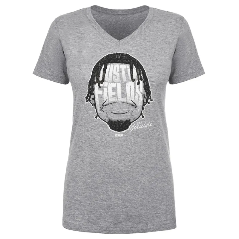 Justin Fields Pittsburgh Player Silhouette WHT sold by 500 Level