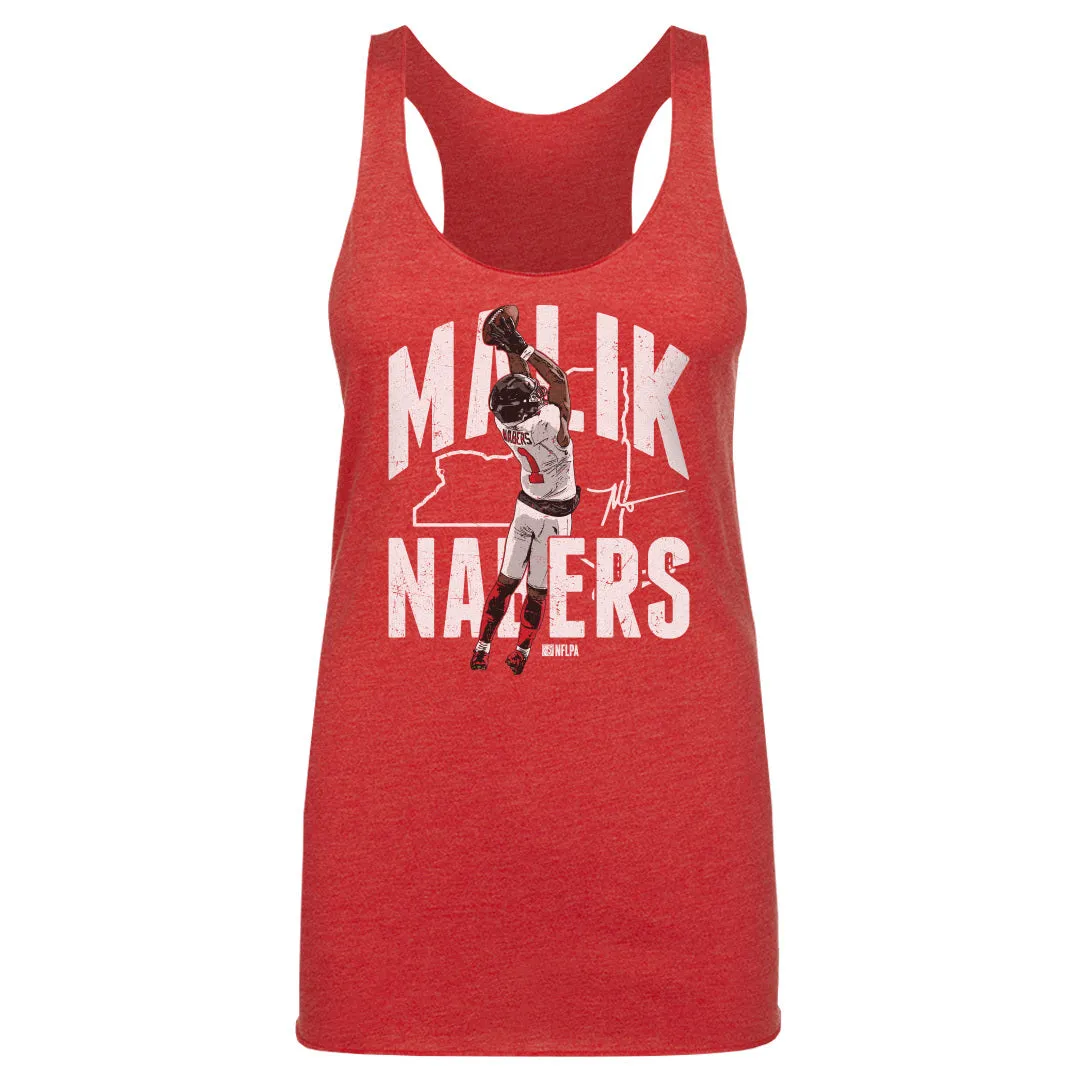 Malik Nabers New York G State WHT sold by 500 Level