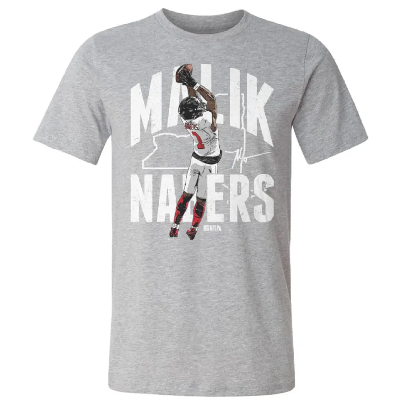 Malik Nabers New York G State WHT sold by 500 Level