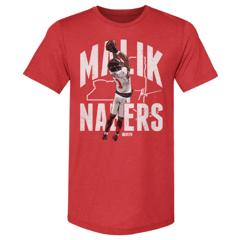 Malik Nabers New York G State WHT sold by 500 Level