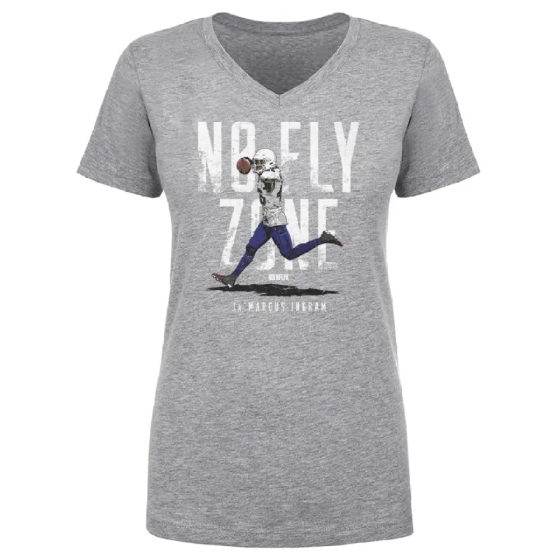 Ja'Marcus Ingram Buffalo No Fly Zone WHT sold by 500 Level