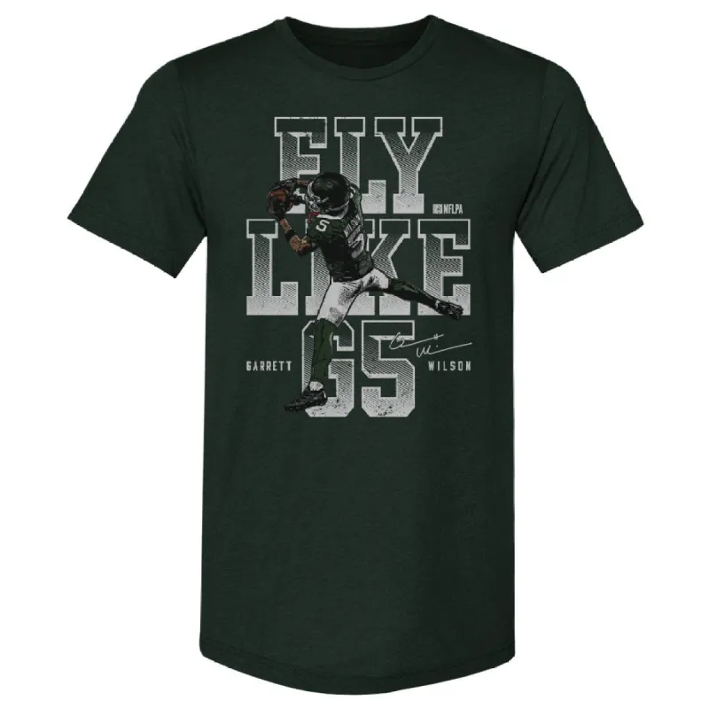 Garrett Wilson New York J Fly Like A G5 WHT sold by 500 Level