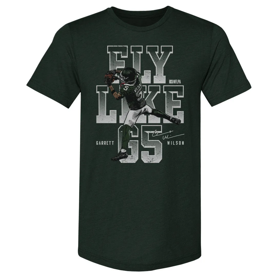 Garrett Wilson New York J Fly Like A G5 WHT sold by 500 Level