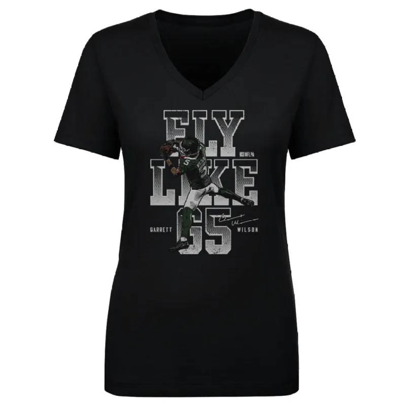 Garrett Wilson New York J Fly Like A G5 WHT sold by 500 Level