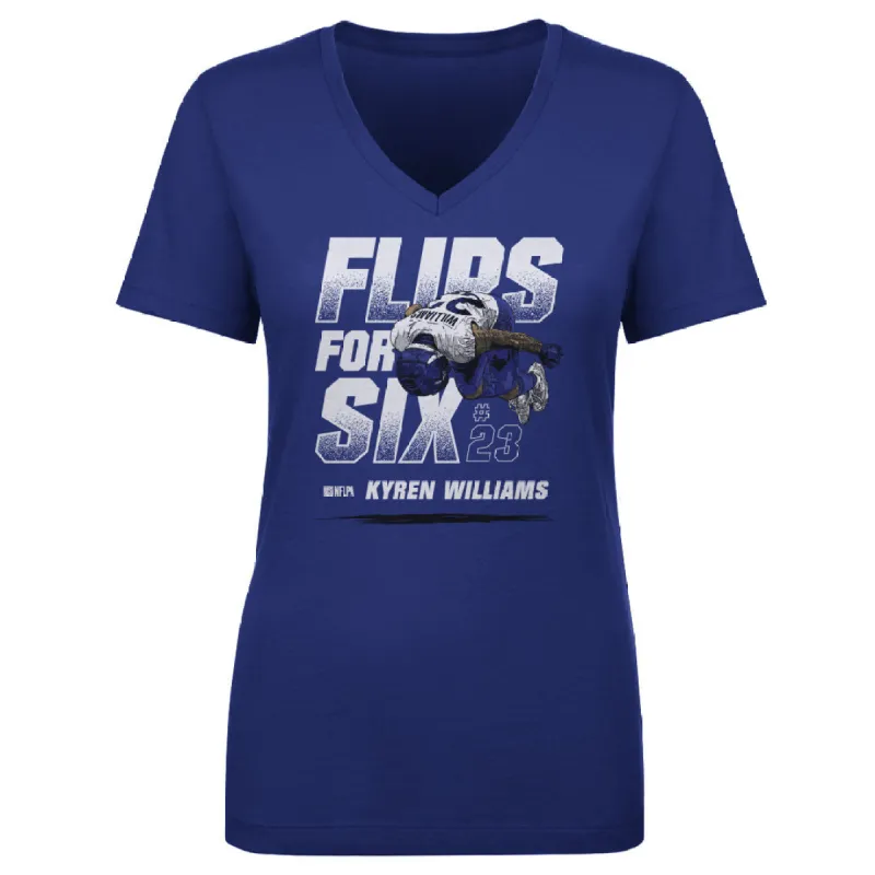 Kyren Williams Los Angeles R Flip For Six WHT sold by 500 Level