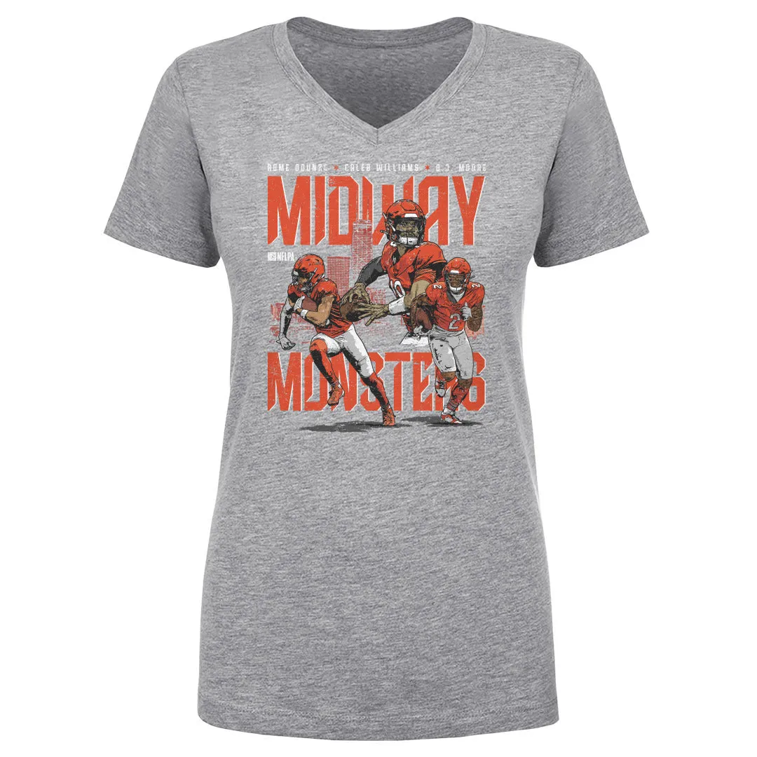 Caleb Williams Chicago Midway Monsters WHT sold by 500 Level