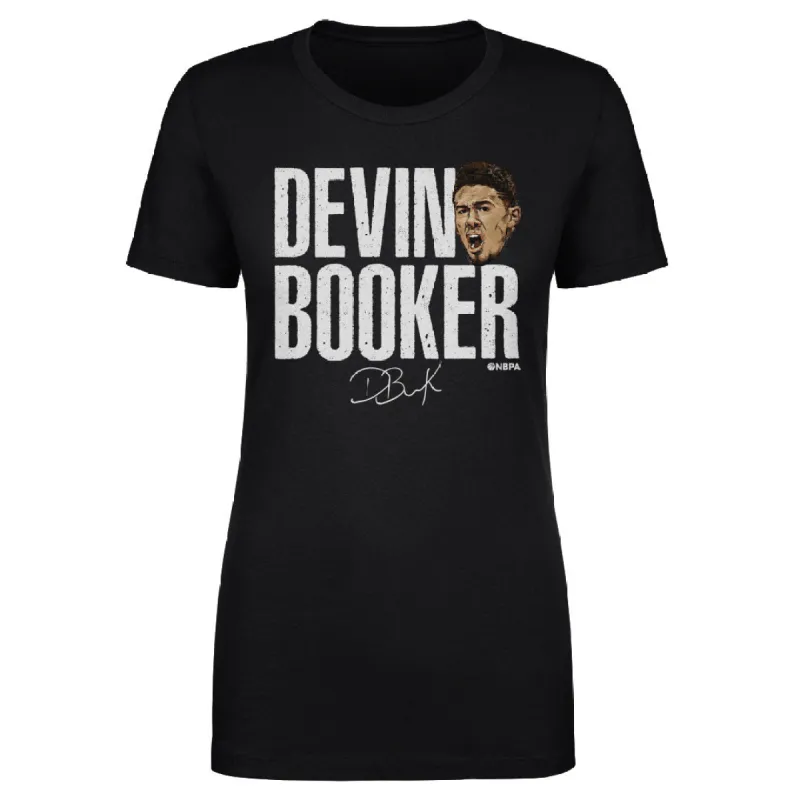 Devin Booker Stacked WHT made by 500 Level