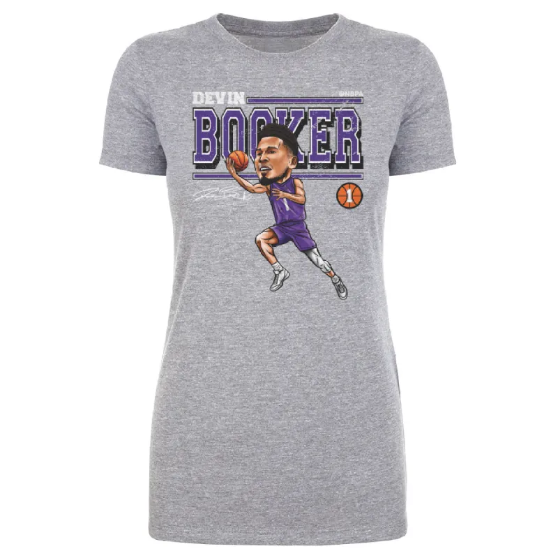 Devin Booker Cartoon WHT sold by 500 Level