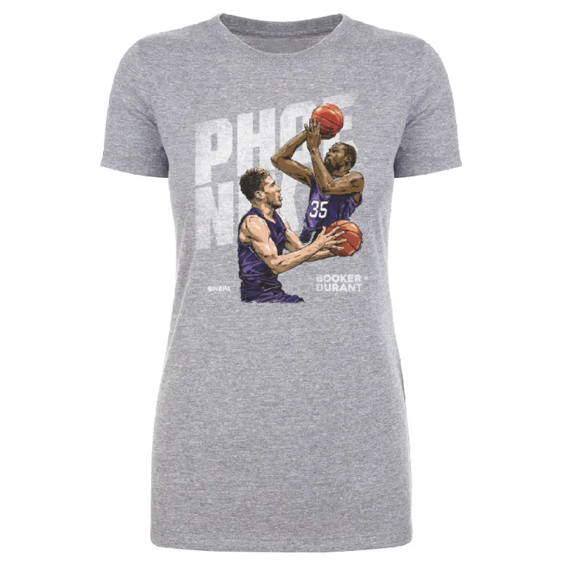 Devin Booker & Kevin Durant Phoenix Duo WHT sold by 500 Level