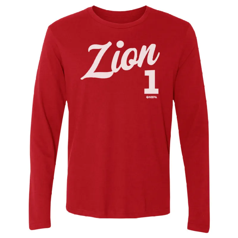 Zion Williamson New Orleans Script WHT sold by 500 Level