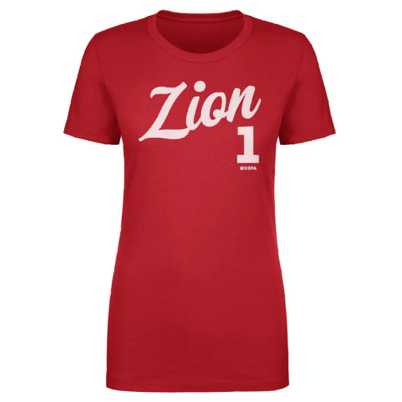 Zion Williamson New Orleans Script WHT sold by 500 Level