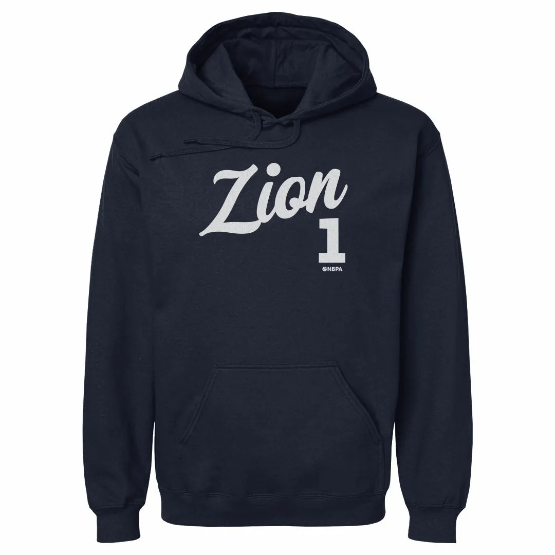Zion Williamson New Orleans Script WHT sold by 500 Level