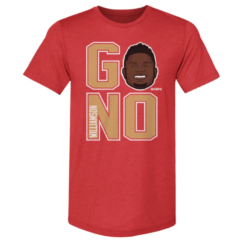Zion Williamson GO NO WHT sold by 500 Level