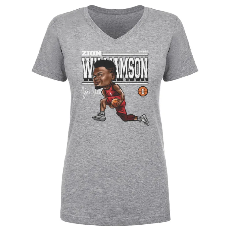 Zion Williamson Cartoon WHT sold by 500 Level
