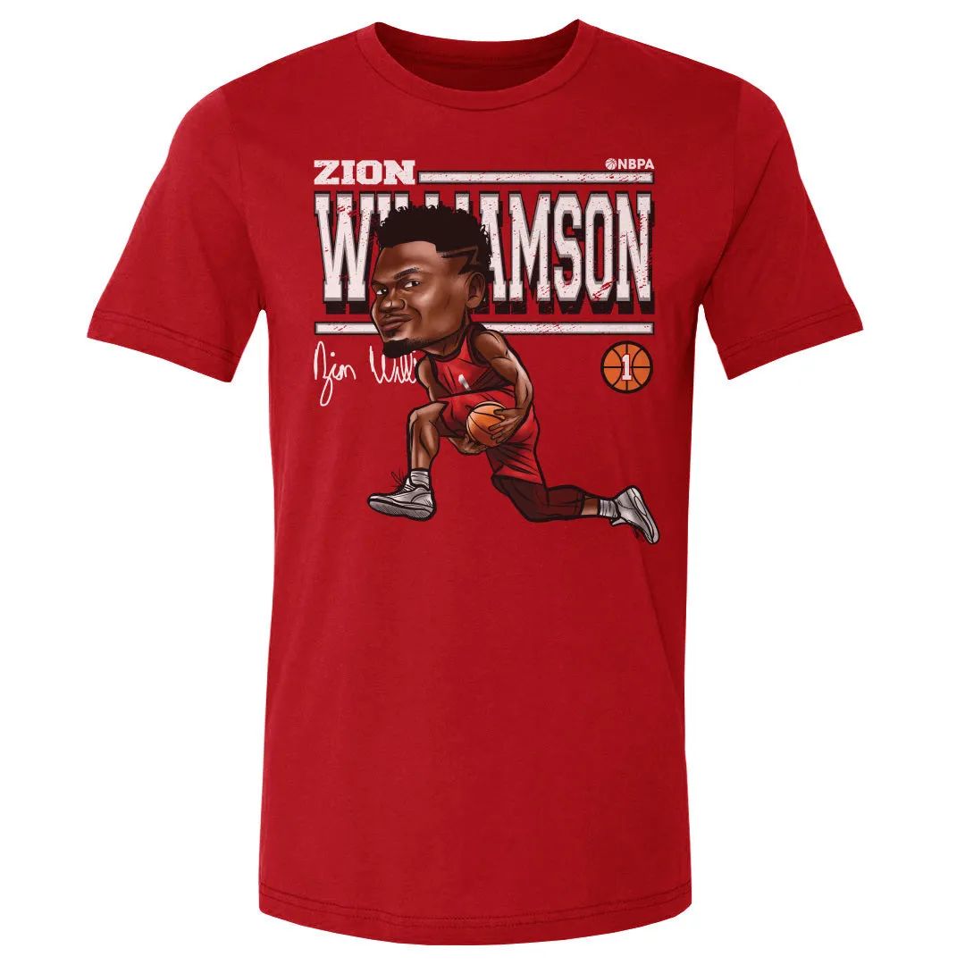 Zion Williamson Cartoon WHT sold by 500 Level