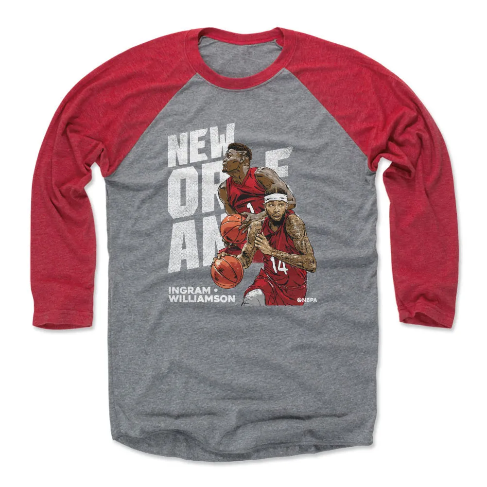 Zion Williamson & Brandon Ingram New Orleans Duo WHT sold by 500 Level