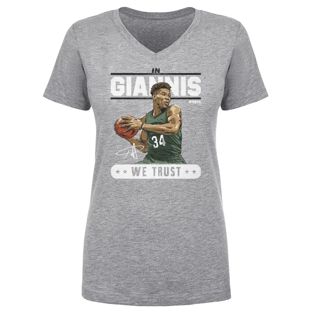 Giannis Antetokounmpo Trust WHT sold by 500 Level