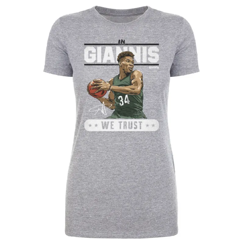 Giannis Antetokounmpo Trust WHT sold by 500 Level