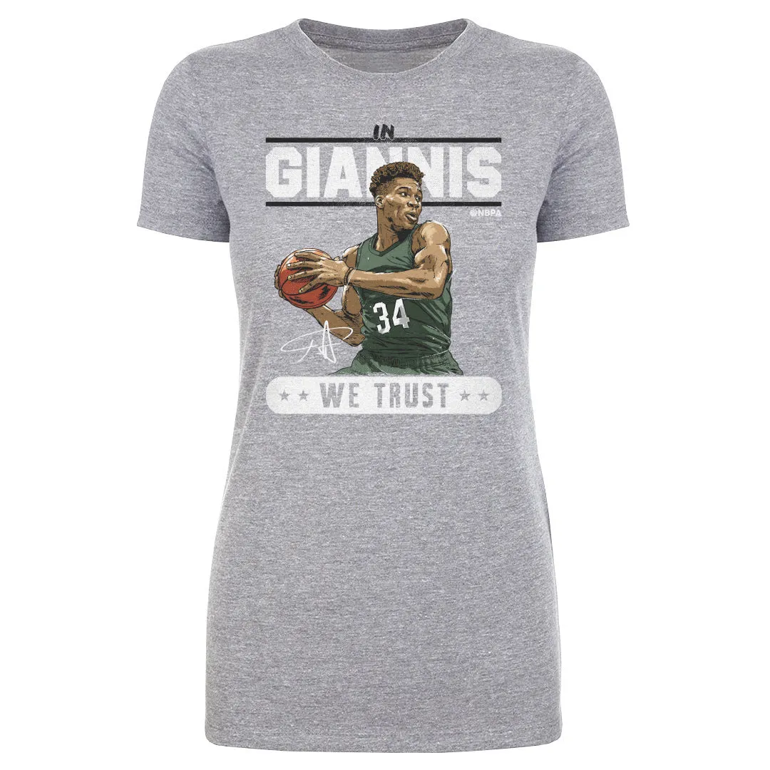 Giannis Antetokounmpo Trust WHT sold by 500 Level