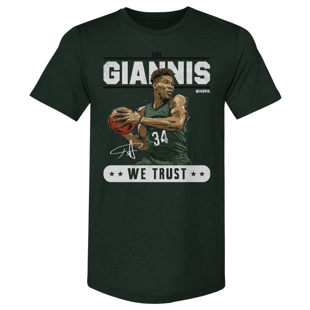 Giannis Antetokounmpo Trust WHT sold by 500 Level