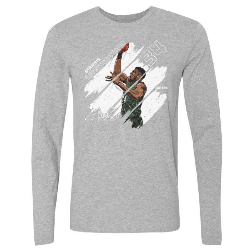 Giannis Antetokounmpo Stripes WHT sold by 500 Level