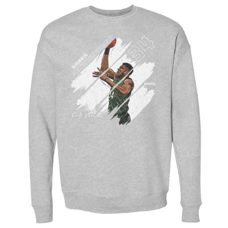 Giannis Antetokounmpo Stripes WHT sold by 500 Level