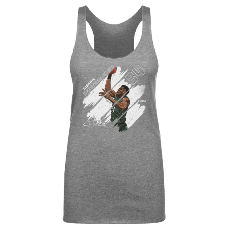 Giannis Antetokounmpo Stripes WHT sold by 500 Level