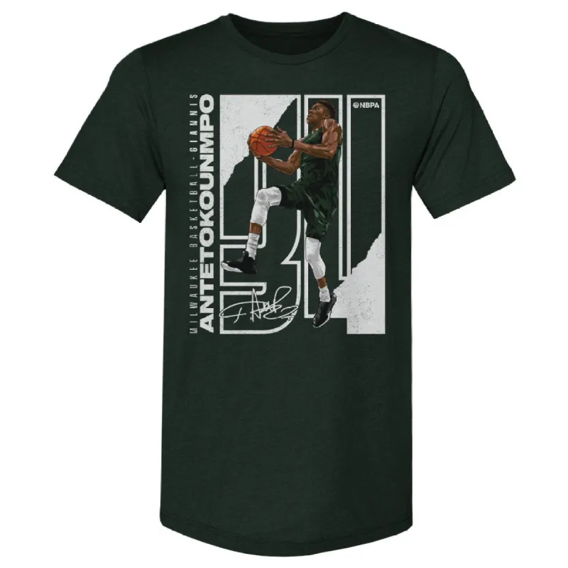 Giannis Antetokounmpo Stretch WHT sold by 500 Level