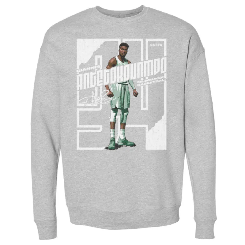 Giannis Antetokounmpo Stare Stretch WHT sold by 500 Level