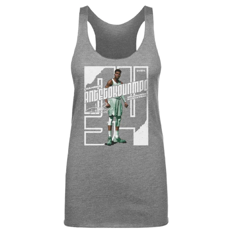 Giannis Antetokounmpo Stare Stretch WHT sold by 500 Level