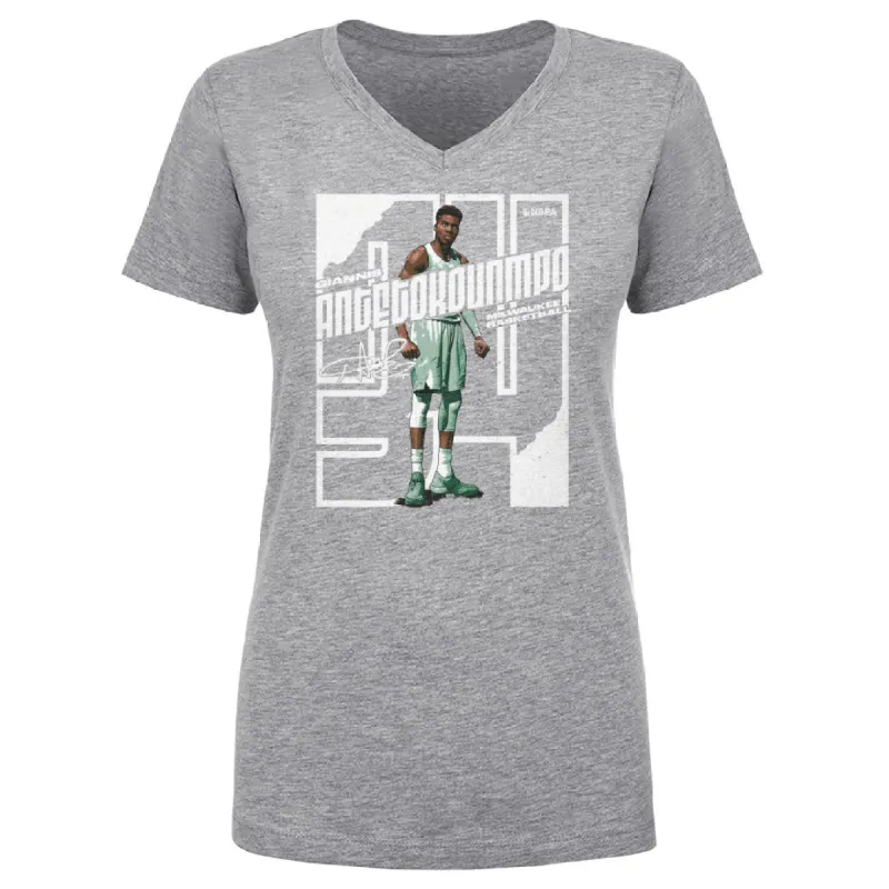 Giannis Antetokounmpo Stare Stretch WHT sold by 500 Level