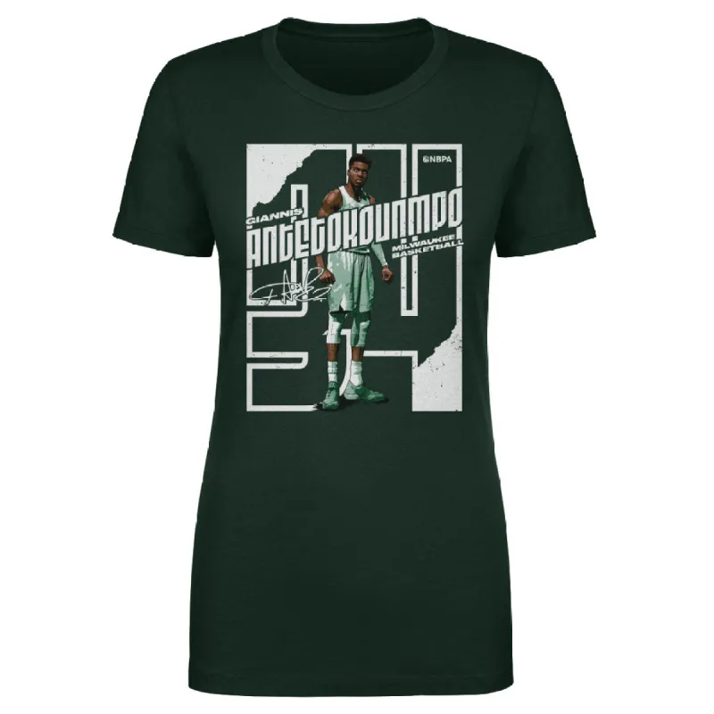 Giannis Antetokounmpo Stare Stretch WHT sold by 500 Level