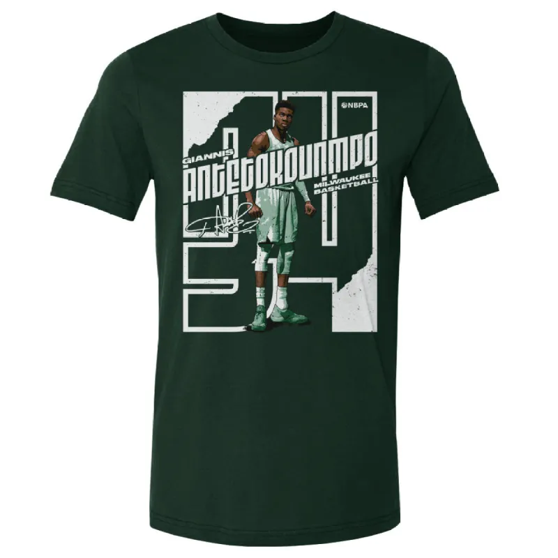 Giannis Antetokounmpo Stare Stretch WHT sold by 500 Level