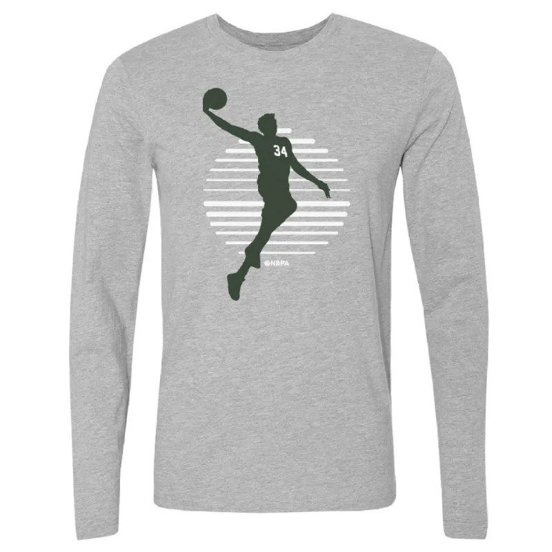 Giannis Antetokounmpo Silhouette Lines WHT sold by 500 Level