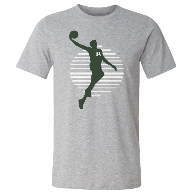 Giannis Antetokounmpo Silhouette Lines WHT sold by 500 Level
